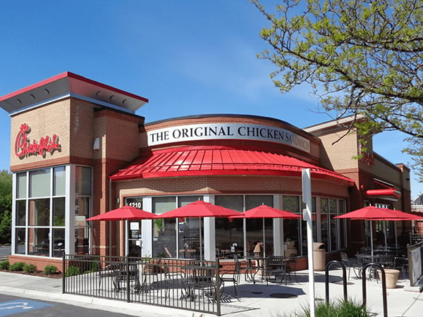 A new Chick-fil-A will rise where the old one stood. Photo courtesy of Chick-fil-A